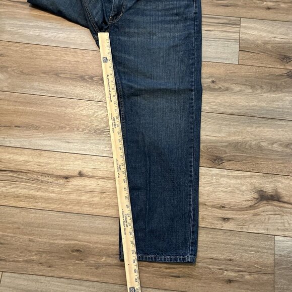 Men's Levis 559 Relaxed Straight Denim Jeans SZ 40x30 Blue Modern Red Tab - Picture 5 of 13